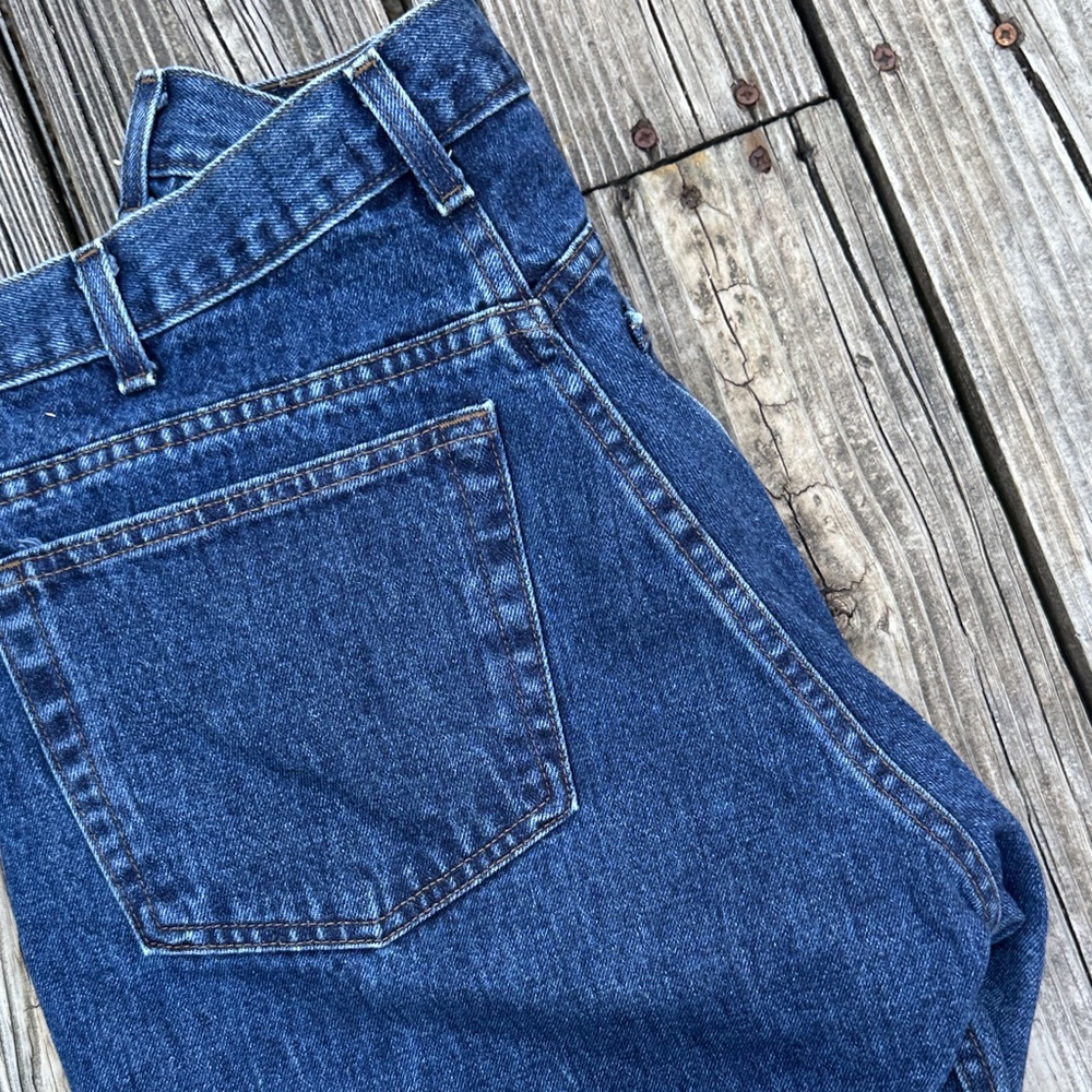Arizona Jean Company Deep Blue Loose Fit Jeans 35/32 EUC - Picture 4 of 6